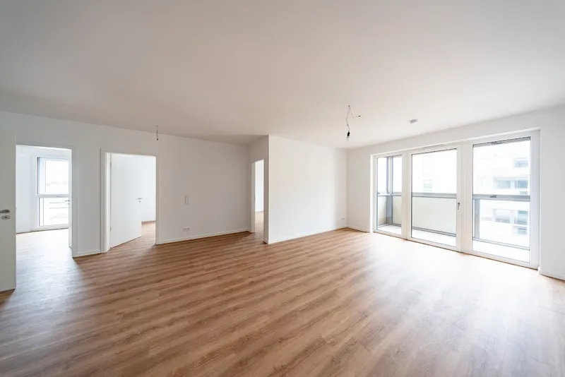 Neubauwohnung mit Fußbodenheizung im Erstbezug / WBS mit besonderen Wohnbedarf erforderlich — photo 1